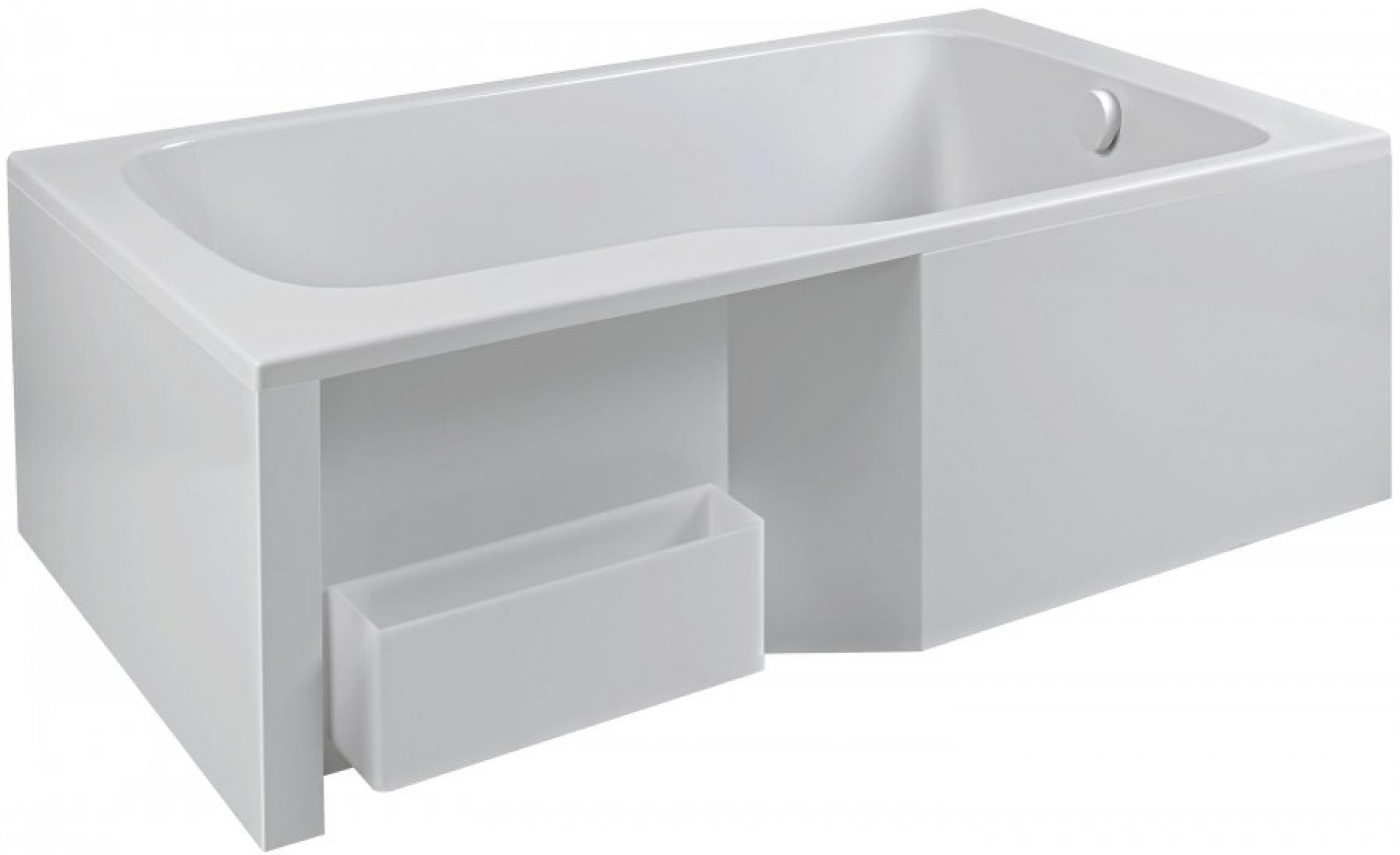 Фронтальная и боковая панель для ванны Jacob Delafon Bain-Douche MALICE с контейнером для хранения CE6D067-00