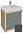 Тумба под раковину 65 см Jacob Delafon Rythmik Pure EB1770-M53 серый