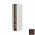 Шкаф-пенал 50 см Jacob Delafon Terrace EB1740DRU-N23 правый, ледяной коричневый блестящий