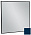Зеркало 80 см Jacob Delafon Silhouette EB1425-S56, лакированная рама морской синий сатин