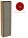 Шкаф-пенал Jacob Delafon Rythmik Pure EB1774G-M69 матовый тёмно-красный