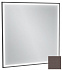 Зеркало с подсветкой 80 см Jacob Delafon Allure EB1435-S32, лакированная рама светло-коричневый сатин