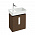 Комплект мебели 45 см Jacob Delafon Reve с раковиной E4805-00, тумбой EB1138-G80, светло-коричневый лак