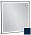 Зеркало с подсветкой 80 см Jacob Delafon Allure EB1435-S56, лакированная рама морской синий сатин