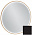 Зеркало с подсветкой 70 см Jacob Delafon Odeon Rive Gauche EB1289-S14, лакированная рама черный сатин